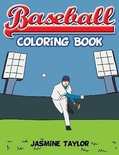 Cover image for Baseball Coloring Book