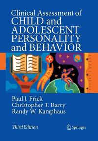 Cover image for Clinical Assessment of Child and Adolescent Personality and Behavior