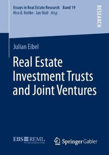 Cover image for Real Estate Investment Trusts and Joint Ventures
