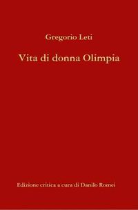 Cover image for Vita Di Donna Olimpia