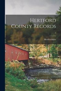 Cover image for Hertford County Records; 4