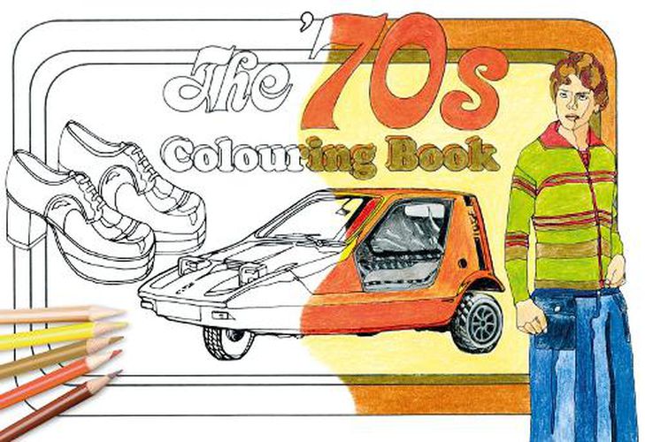 Cover image for The '70s Colouring Book