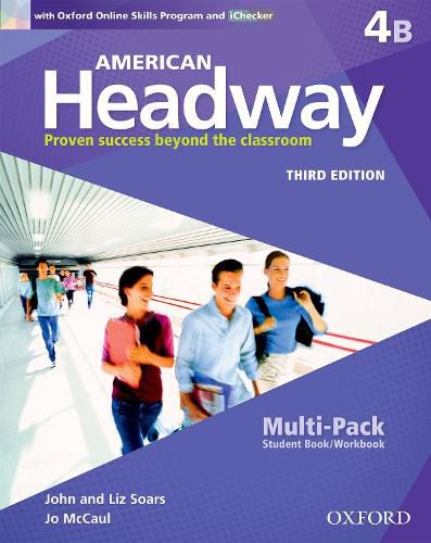 Cover image for American Headway: Four: Multi-Pack B with Online Skills and iChecker: Proven Success beyond the classroom