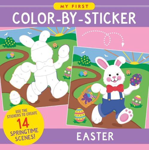 My First Color-By-Sticker Book - Easter