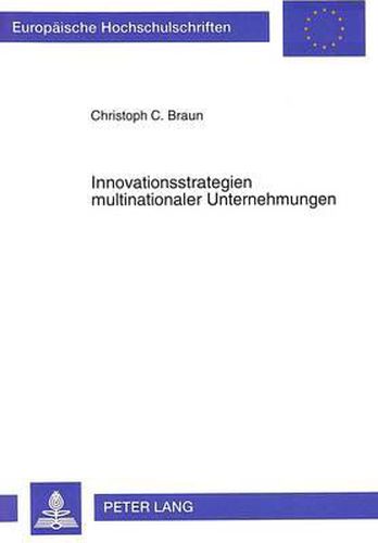 Cover image for Innovationsstrategien Multinationaler Unternehmungen