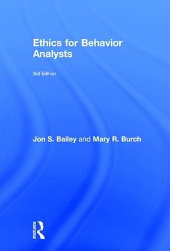 Cover image for Ethics for Behavior Analysts