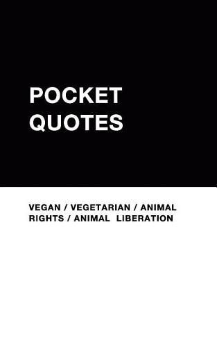 Cover image for Vegan Pocket Quotes