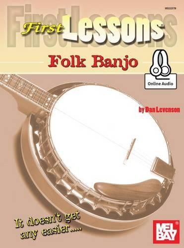 Cover image for First Lessons Folk Banjo With Online Audio