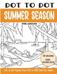 Cover image for Dot to Dot Summer Season for Adults