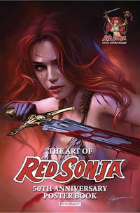 Cover image for Red Sonja 50th Anniversary Poster Book