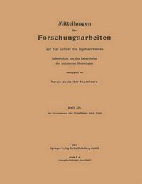 Cover image for Mitteilungen UEber Forschungsarbeiten: Auf Dem Gebiete Des Ingenieurwesens