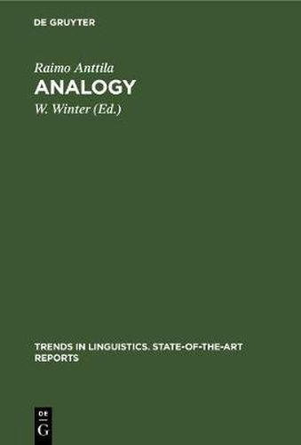 Cover image for Analogy