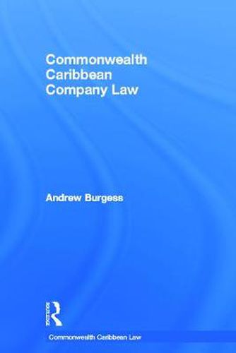 Cover image for Commonwealth Caribbean Company Law