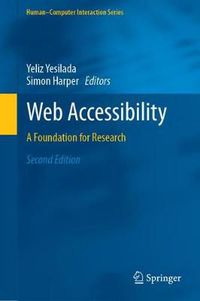 Cover image for Web Accessibility: A Foundation for Research