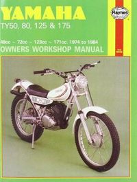 Cover image for Yamaha TY50, 80, 125 & 175 (74 - 84)