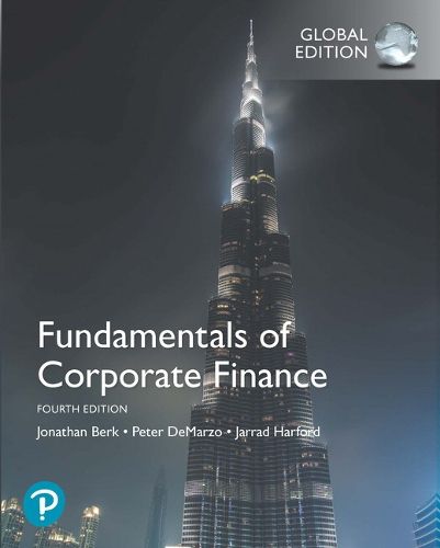 Cover image for Fundamentals of Corporate Finance, Global Edition