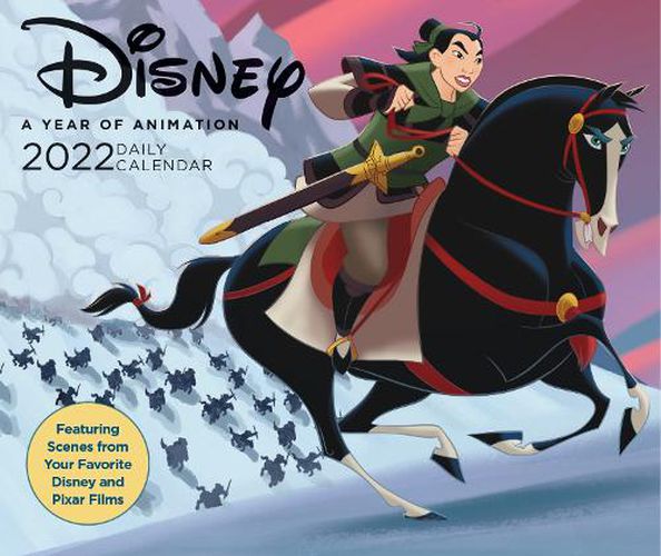 Cover image for Disney A Year of Animation: 2022 Daily Calendar