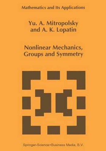 Cover image for Nonlinear Mechanics, Groups and Symmetry