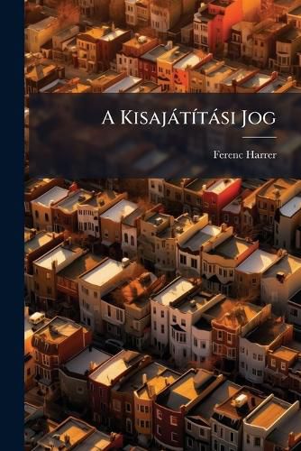 Cover image for A Kisajttsi Jog