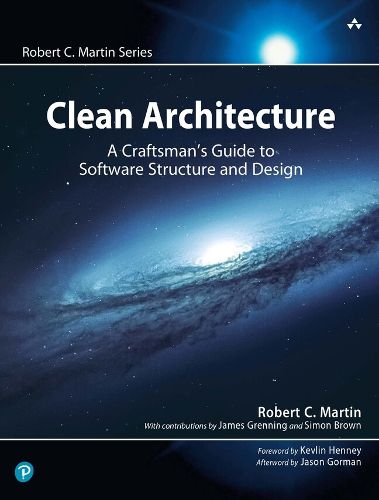 Cover image for Clean Architecture: A Craftsman's Guide to Software Structure and Design
