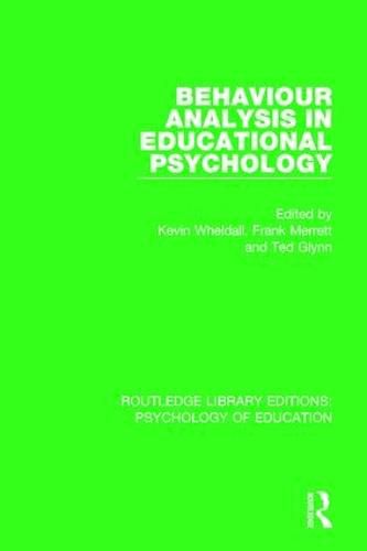 Cover image for Behaviour Analysis in Educational Psychology