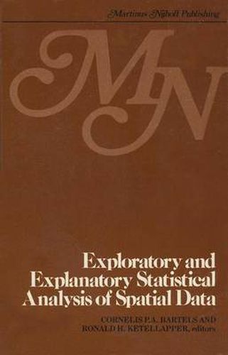 Cover image for Exploratory and explanatory statistical analysis of spatial data