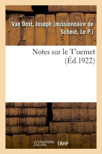 Cover image for Notes Sur Le t'Oemet