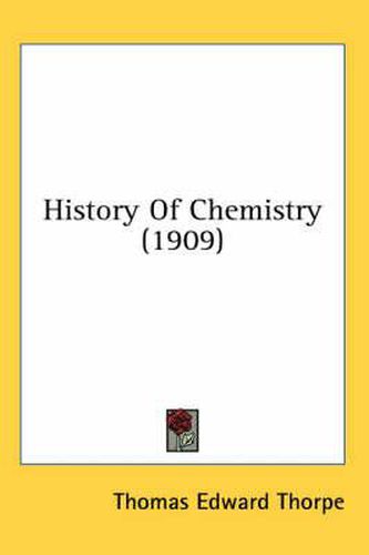 History of Chemistry (1909)