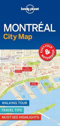 Cover image for Lonely Planet Montreal City Map