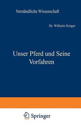 Cover image for Unser Pferd Und Seine Vorfahren