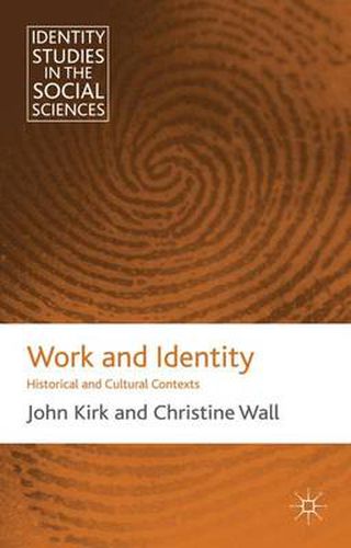 Cover image for Work and Identity: Historical and Cultural Contexts