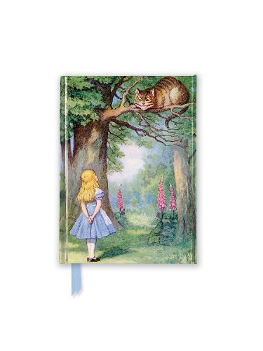 Cover image for Foiled Pocket Journal #107: John Tenniel, Alice And The Cheshire Cat