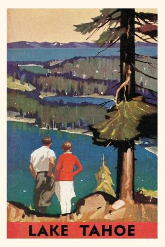 Cover image for Vintage Journal California Travel Poster for Lake Tahoe