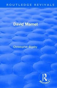 Cover image for David Mamet