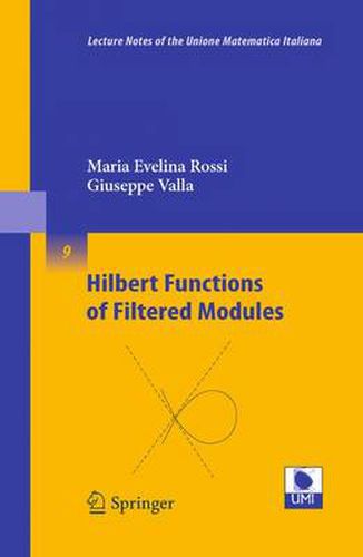 Cover image for Hilbert Functions of Filtered Modules