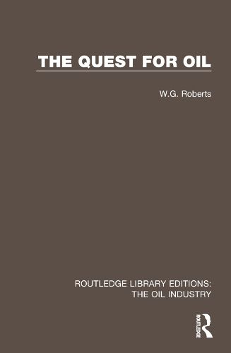 Cover image for The Quest for Oil