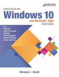 Cover image for Getting Started with Windows 10 and Microsoft Edge, 2020 Edition: Text