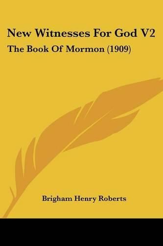 New Witnesses for God V2: The Book of Mormon (1909)