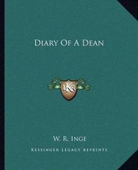 Cover image for Diary of a Dean