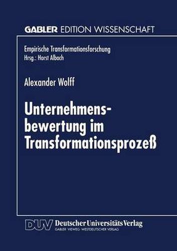 Unternehmensbewertung Im Transformationsprozess