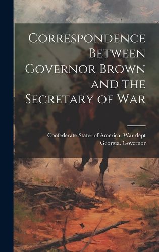 Cover image for Correspondence Between Governor Brown and the Secretary of War