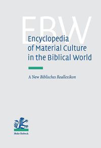 Cover image for Encyclopedia of Material Culture in the Biblical World: A New Biblisches Reallexikon