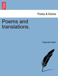 Cover image for Poems and Translations.