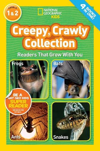 Cover image for National Geographic Kids Readers: Creepy Crawly Collection