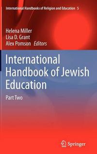 Cover image for International Handbook of Jewish Education