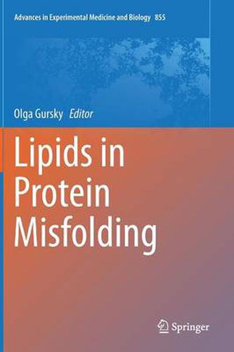 Cover image for Lipids in Protein Misfolding