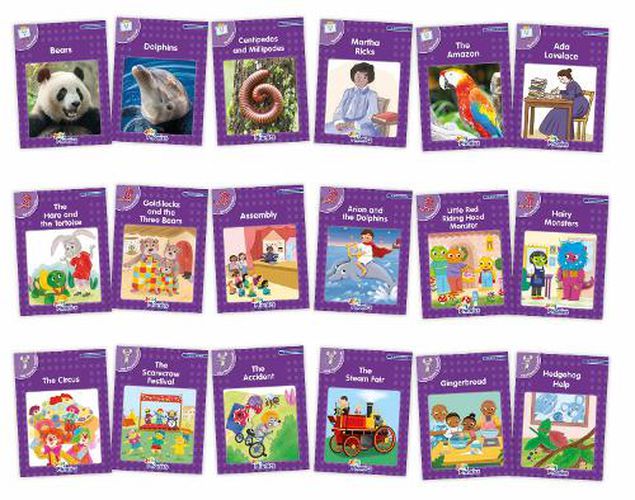 Cover image for Core Purple Readers Complete Set (18 Books)