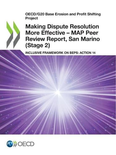 Cover image for Making dispute resolution more effective: MAP peer review report, San Marino (Stage 2), inclusive framework on BEPs, Action 14