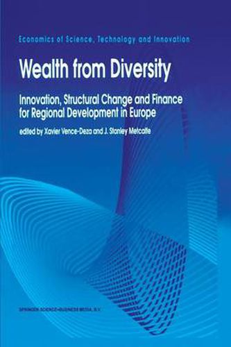 Cover image for Wealth from Diversity: Innovation, Structural Change and Finance for Regional Development in Europe