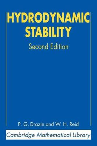 Cover image for Hydrodynamic Stability